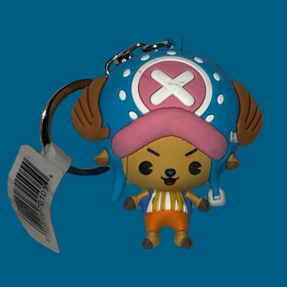 NWT Anime One Piece 3D Figural Tony Chopper Keychain BackPack Clip B20 - Picture 1 of 2